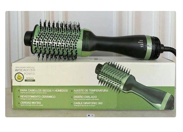 Cepillo secador aguacate